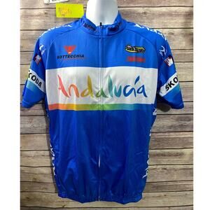 NWT Men’s Bike Short Sleeve racing T-Shirt Size XXL Andalucia